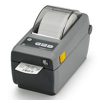 Термопринтер этикеток Zebra ZD410 (203 dpi, USB, USB Host, серый)