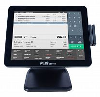 Сенсорный моноблок POSCenter POS101 Pro (15", PCAP, N100, RAM 4Gb, SSD M2 128Gb, MSR) без ОС