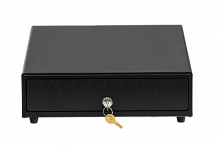 Денежный ящик АТОЛ CD-330-B черный, 330*380*90, 24V